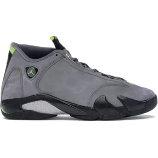 Air Jordan 14 Graphite Chartreuse